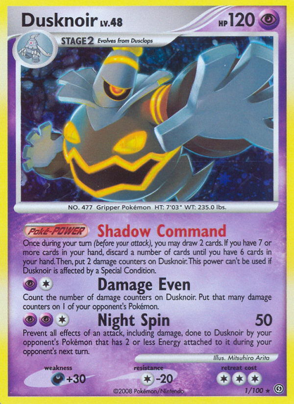 Stormfront Holo Dusknoir #1/100